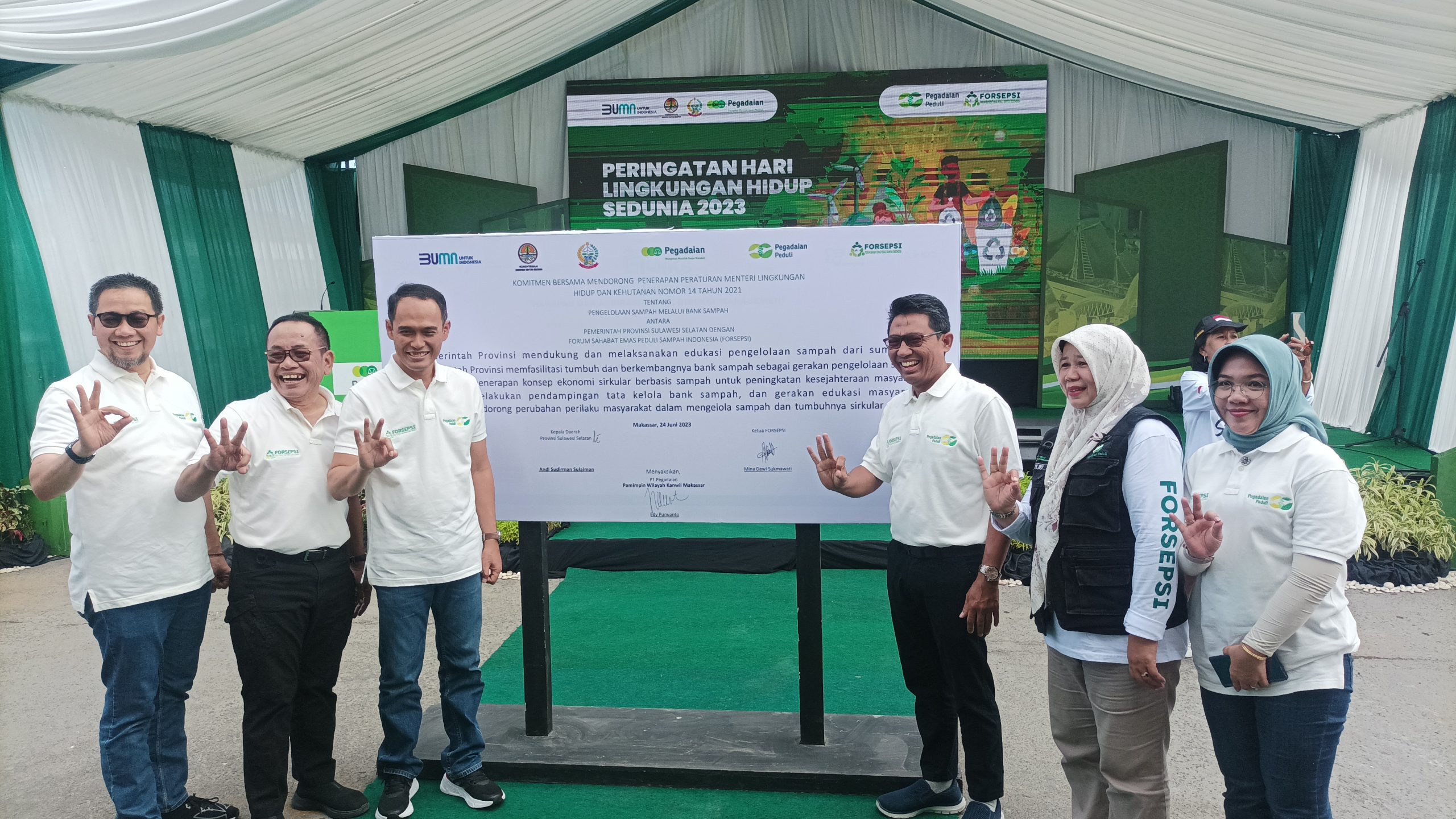 Dapat Dukungan Penuh Pegadaian Forsepsi Gelar Ragam CSr Dan Launching