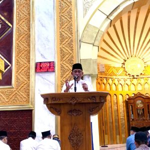 Ceramah Pertama di Salat Tarawih di Masjid Agung, Bupati Wajo Urai Tentang Kemuliaan Ramadan