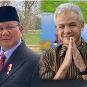 Survei: Simulasi Pasangan Prabowo-Ganjar Tertinggi