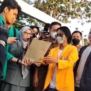 DPRD Parepare Terima Tuntutan Aksi Demo BEM SI 11 April 2022