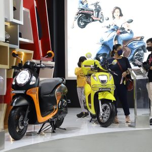 Skutik Honda Jadi Primadona Selama Gelaran IIMS