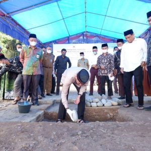 Adnan Sebut Pembangunan Masjid Pondok Tahfidz Ashabul Jannah Dukung Program Keagamaan Pemkab Gowa