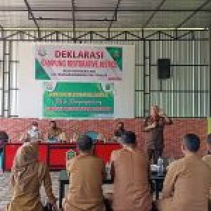 Kejari Takalar Launching Kampung RJ di Desa Panyangkalang