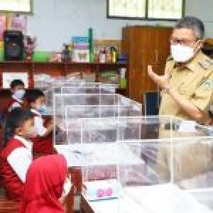 Atasi Penyebaran Virus Covid-19 di Sekolah, Pemkot Parepare Masih Berlakukan PTM Terbatas