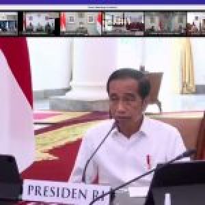 Andi Sudirman Ikuti Virtual Pengarahan Presiden, Jokowi Minta Percepat Vaksinasi dan Prokes