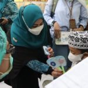 Erna Rasyid Taufan Pantau Pelaksanaan Vaksinasi Anak Usia 6-11 Tahun