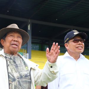 Puji Kemampuan Pembangunan Taufan Pawe, Aksa Mahmud: Stadion GBH Lebih Bagus Dibanding Mattoangin