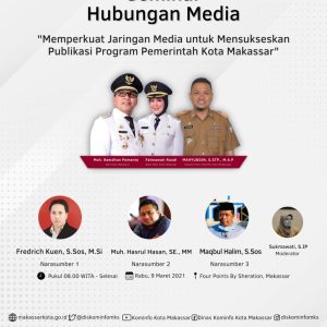 Diskominfo Kota Makassar Gelar Seminar Kemitraan Bersama Media Penyiaran