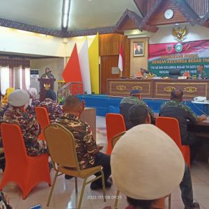 Erna Rasyid Taufan Buka Kegiatan Komunikasi Sosial Keluarga Besar TNI-FKPPI