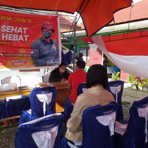 Cegah Penyebaran Varian Baru Covid-19 Di Toraja Utara, BINDA Sulsel Gencar Vaksinasi