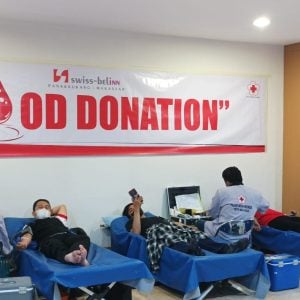 Swiss-belinn Hotel Gelar Donor Darah Rutin