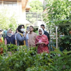 Tinjau Lorong Wisata di Jalan Sungai Pareman, Wakil Wali Kota Pastikan Kebutuhan Kelompok Tani Terpenuhi