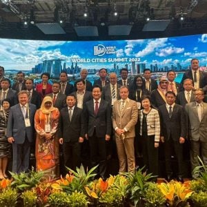 Hadiri World Cities Summit di Singapura, Danny Siap Jadikan Makassar Kota Layak Huni