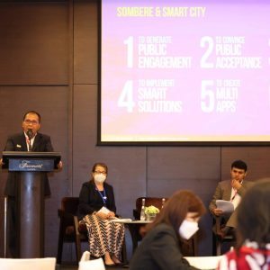 Narasumber Di Hadapan Seluruh Wali Kota Dunia, Danny Bahas Sombere and Smart City