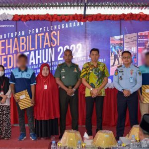 41 WBP Rutan Pinrang Lulus Pendidikan Kesetaraan dari PKBM Pengayoman Lasinrang