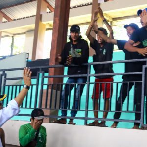 Jelang Laga PSM vs Persebaya, Taufan Pawe Sapa Bonek Mania
