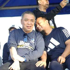 Akrabnya Andi Sudirman Bersama Waketum Ahmad Ali Jalan Sehat Partai Nasdem