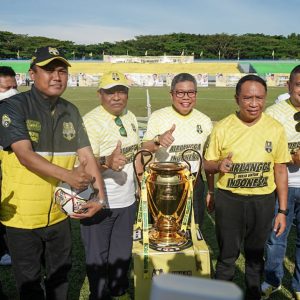 Buka Liga Beringin 2022, Menpora Zainudin Amali Sebut Gagasan Taufan Pawe Luar Biasa