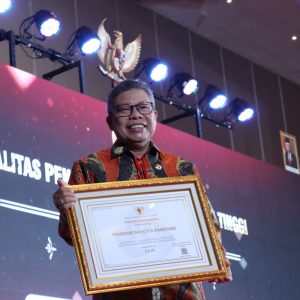 Walikota Taufan Pawe Raih Penghargaan Dari Komisi Aparatur Sipil Negara, Wapres Ma’ruf Amin Beri Apresiasi