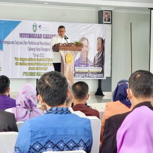 Buka Musyawarah II Persakmi, Wali Kota Parepare Minta Organisasi Sarjana Kesehatan Terdepan Layani Masyarakat