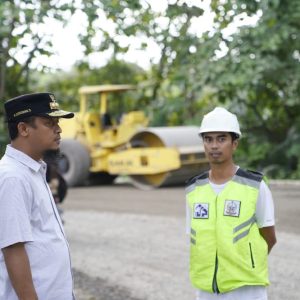 Gubernur Sulsel Tinjau Rekonstruksi ruas Ujung Lamuru – Palattae