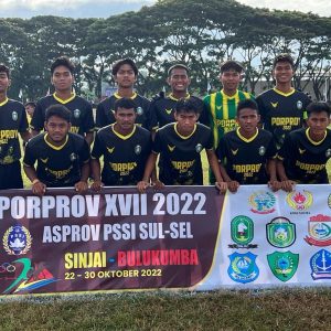 Dinilai Efek Stadion, Sepak Bola Porprov Parepare Kalahkan Makassar 2 – 0 Dengan 10 Pemain