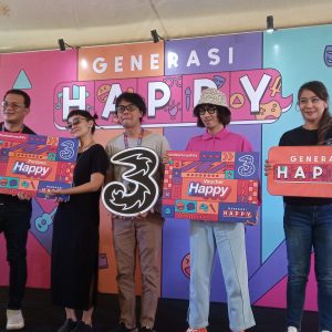 3 Ajak Generasi Z jadi Generasi Happy Lewat Event Spektakuler di Pipo