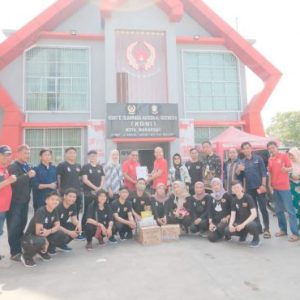 Sekretaris DPRD Kota Makassar Hadiri Pelepasan Kontingen Cabor Karate Makassar di Porprov Sulsel XVII