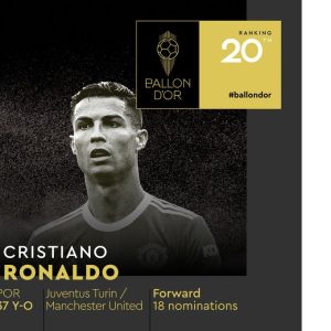 Cristiano Ronaldo Raih Peringkat ke-20 Daftar Urutan Ballon d’Or 2022, Karir Diujung Tanduk?
