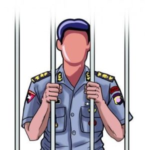Jilat Kue dan Lecehkan HUT TNI, Dua Polisi Langsung Dijebloskan ke Penjara