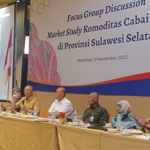 Lewat Diskusi, KPPU Makassar Cari Solusi Terkait Harga Cabai Rawit yang Fluktuatif
