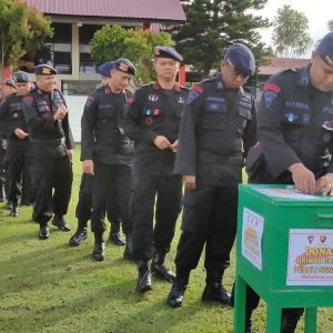 Brimob Parepare Galang Dana Bantu Korban Bencana Gempa Cianjur