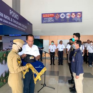 Posko Nataru Resmi Dibuka di Bandara Sultan Hasanuddin