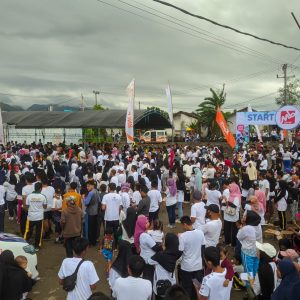 Sukses dan Meriah, Ribuan Warga Parepare Ikut Jalan Santai Mario Group