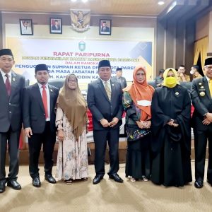 Kaharuddin Kadir Jabat Ketua DPRD Parepare, Taufan Pawe Minta Sinergitas Legislatif dan Eksekutif Semakin Erat