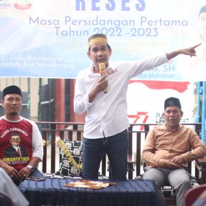 Ketua DPRD Makassar Rudianto Lallo Serap Aspirasi Warga Ujung Tanah Soal Infrastruktur