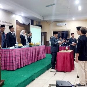KPU Parepare Lantik 20 Anggota PPK Pemilu 2024