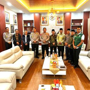 Kontingen Porseni NU Sulsel Silaturahmi Kapolda, Jelang Peringatan 1 Abad NU di Surakarta