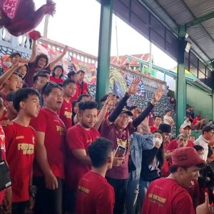 Laga Tanpa Penonton, Taufan Pawe Ajak Ratusan Suporter PSM Makassar Nobar