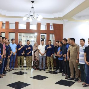 Sambangi KPU Pinrang, Sekjen KPU Pusat Cek Kesiapan