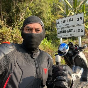 Bikers asal Sulsel Keliling Asia Tenggara dengan Yamaha Xmax 250