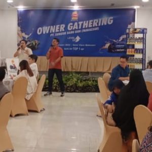 Dekatkan Diri Dengan Rekan Bisnis, Oli TOP 1 Gelar Gathering di Makassar dan Bagi-bagi Hadiah