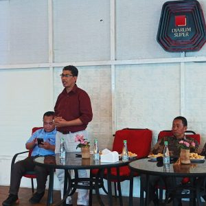 Kepala Humas Baru Unhas, Ahmad Bahar Sapa Jurnalis Makassar