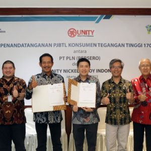 PLN Tambah Listrik Smelter PT Unity Nickel-Alloy Indonesia