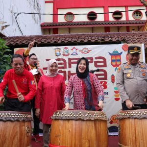 Fatmawati Rusdi Lepas Peserta Karnaval Budaya Cap Go Meh 2023, Bukti Kebersamaan Multietnis di Makassar