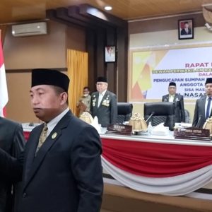 DPRD Parepare Gelar Rapat Paripurna Pengucapan Sumpah PAW Sisa Masa Jabatan 2019-2024