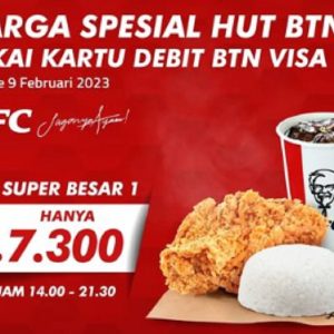 Beli Ayam KFC Hanya Rp7.300 Hari Ini, Catat Persyaratannya
