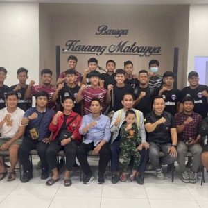 Ketua DPRD Rudianto Lallo Lepas Tim Sepak Bola Makassar City FC