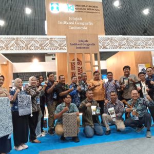 Kanwil Kemenkumham Sulsel Promosikan IG Kopi Arabika Bantaeng di INACRAFT 2023 Jakarta
