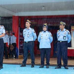 Liberti Sitinjak Pimpin upacara Penarikan pegawai BKO di LPKA Maros